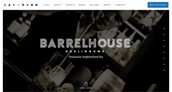 Desktop Screenshot of barrelhouseburlingame.com