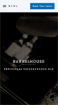 Mobile Screenshot of barrelhouseburlingame.com